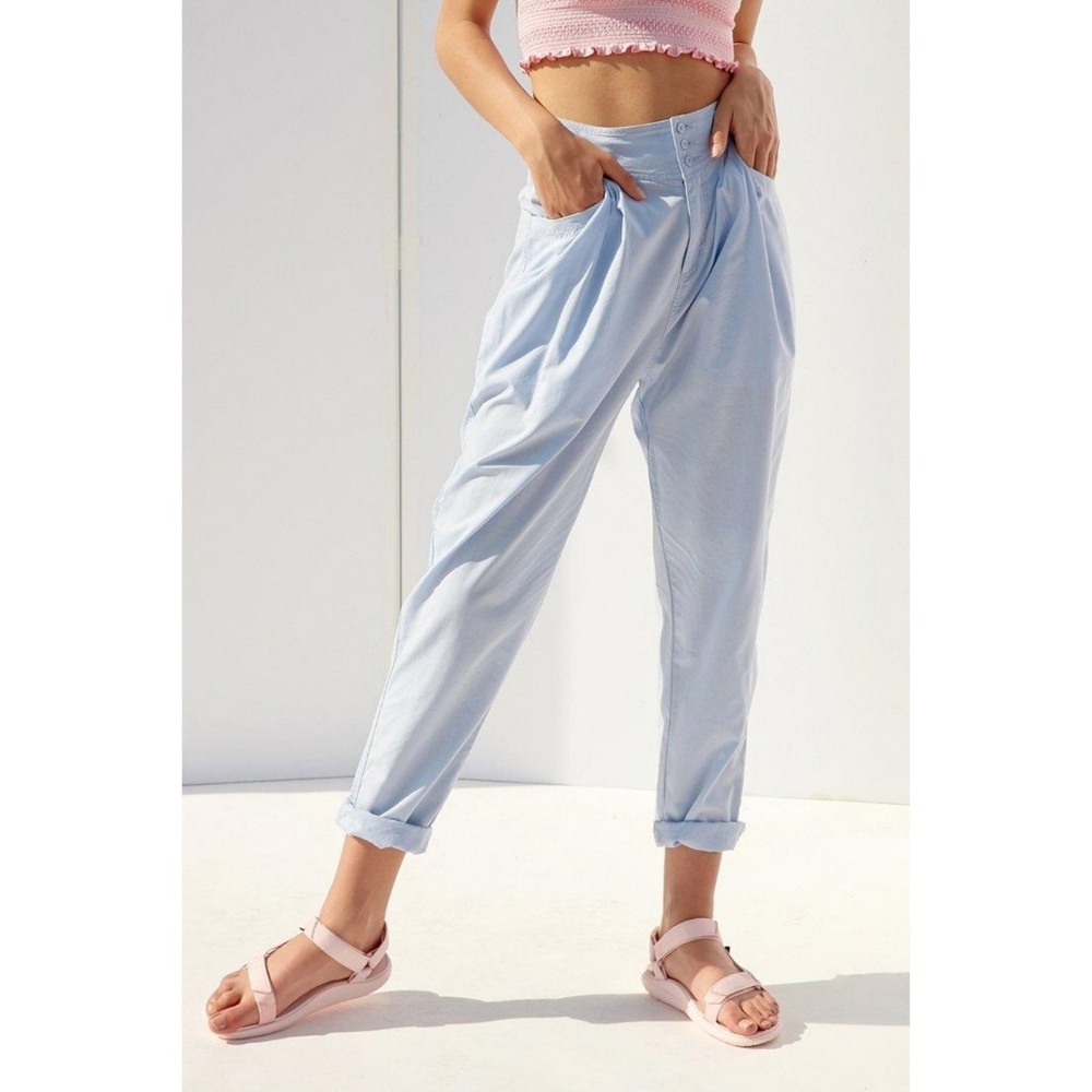Urban Outfitters Ecote Devi Pleated Tapered Pant